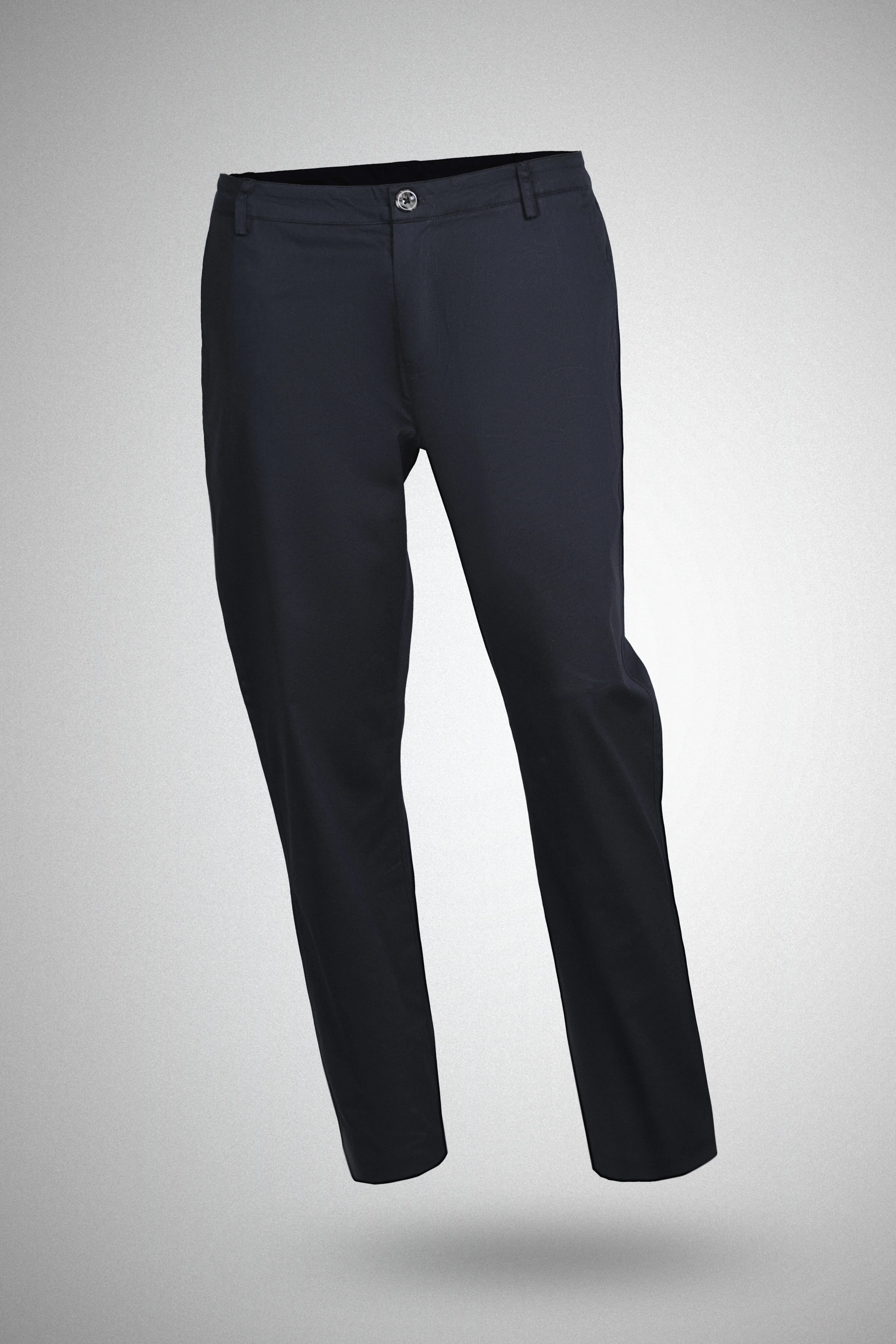 Cotton Casual Pants Black - Image 6