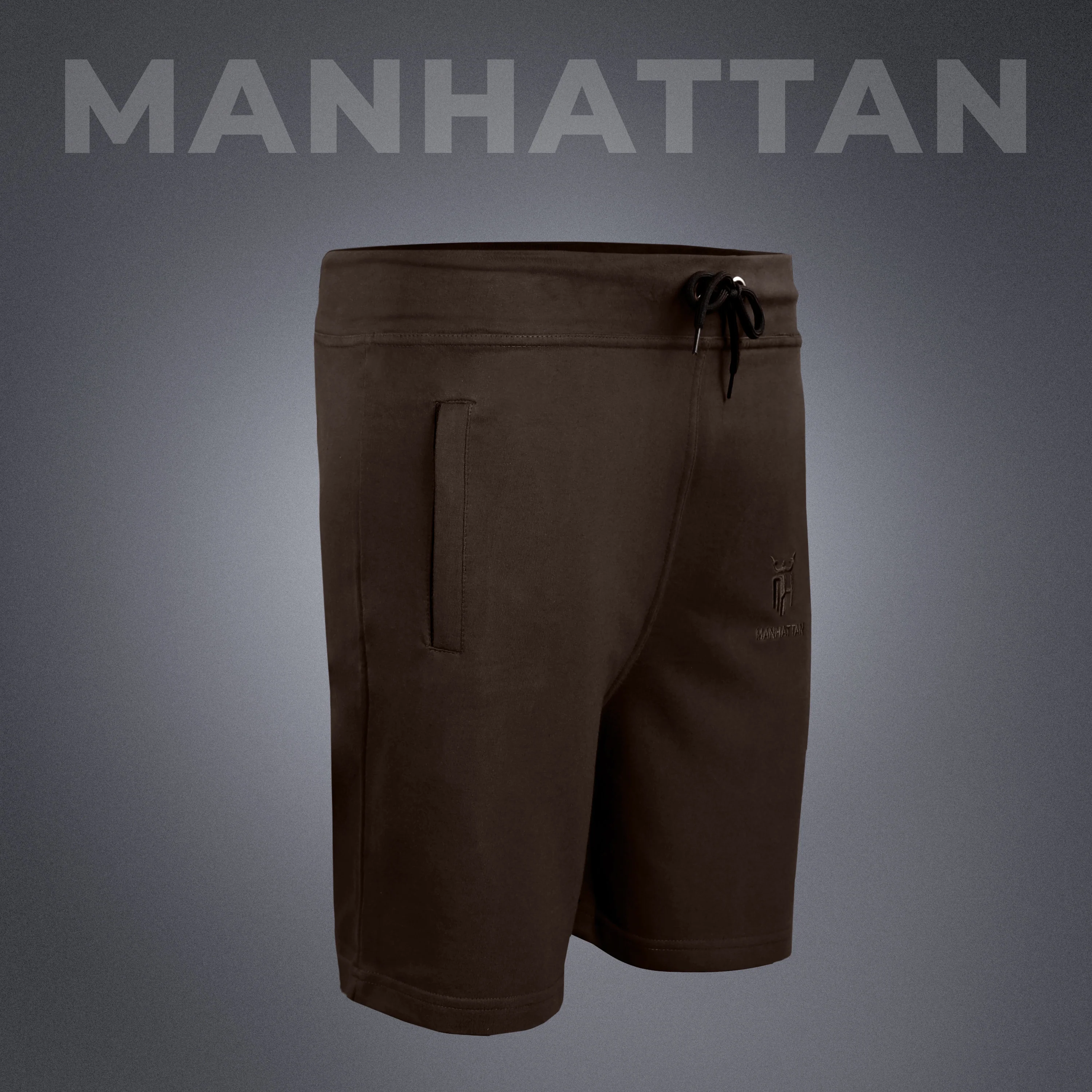Premium Cotton Coffee Brown Shorts Regular Fit - Image 3