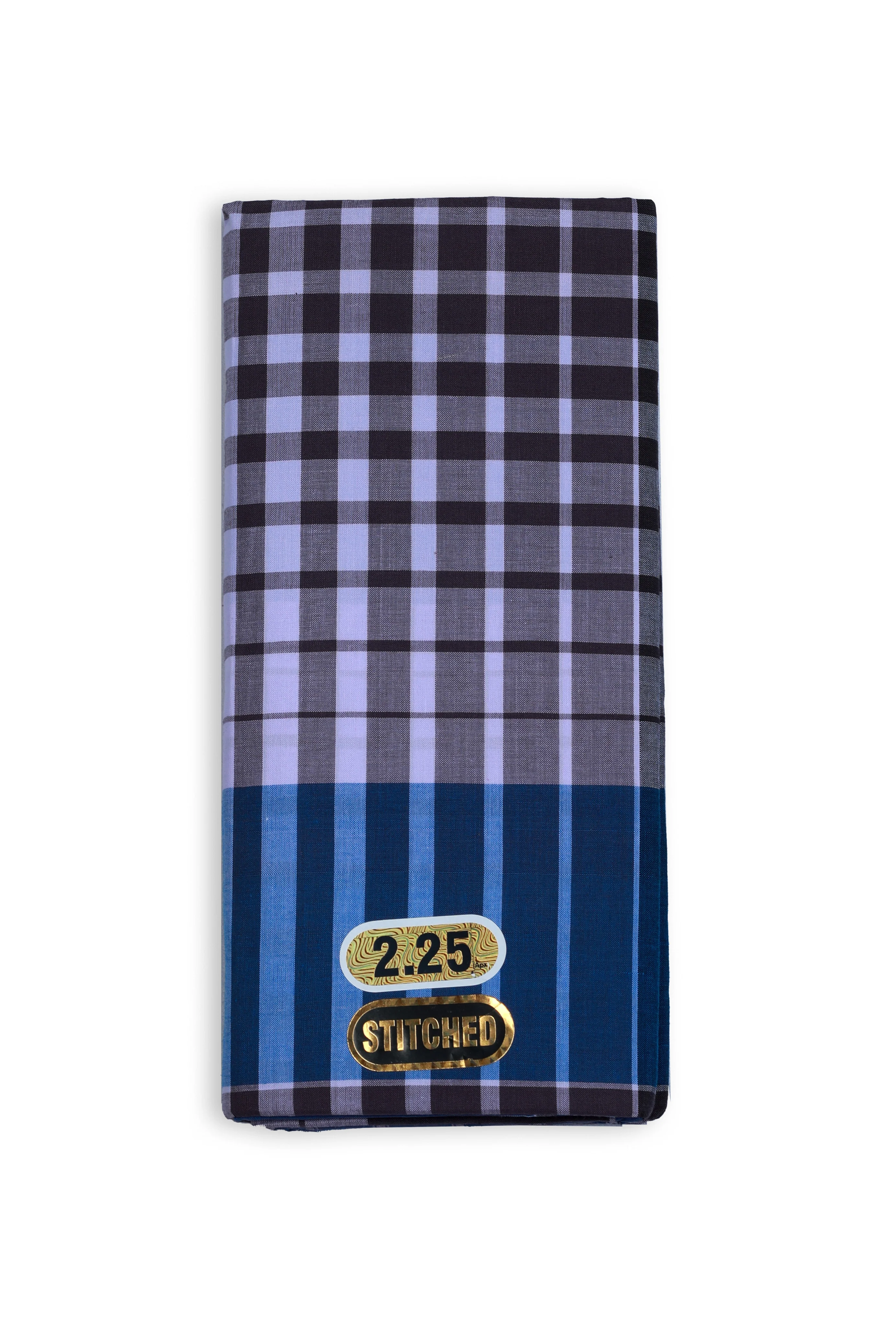 Pure Cotton Stitched Lungies 2.25 mts (Single Lungie) - Image 4