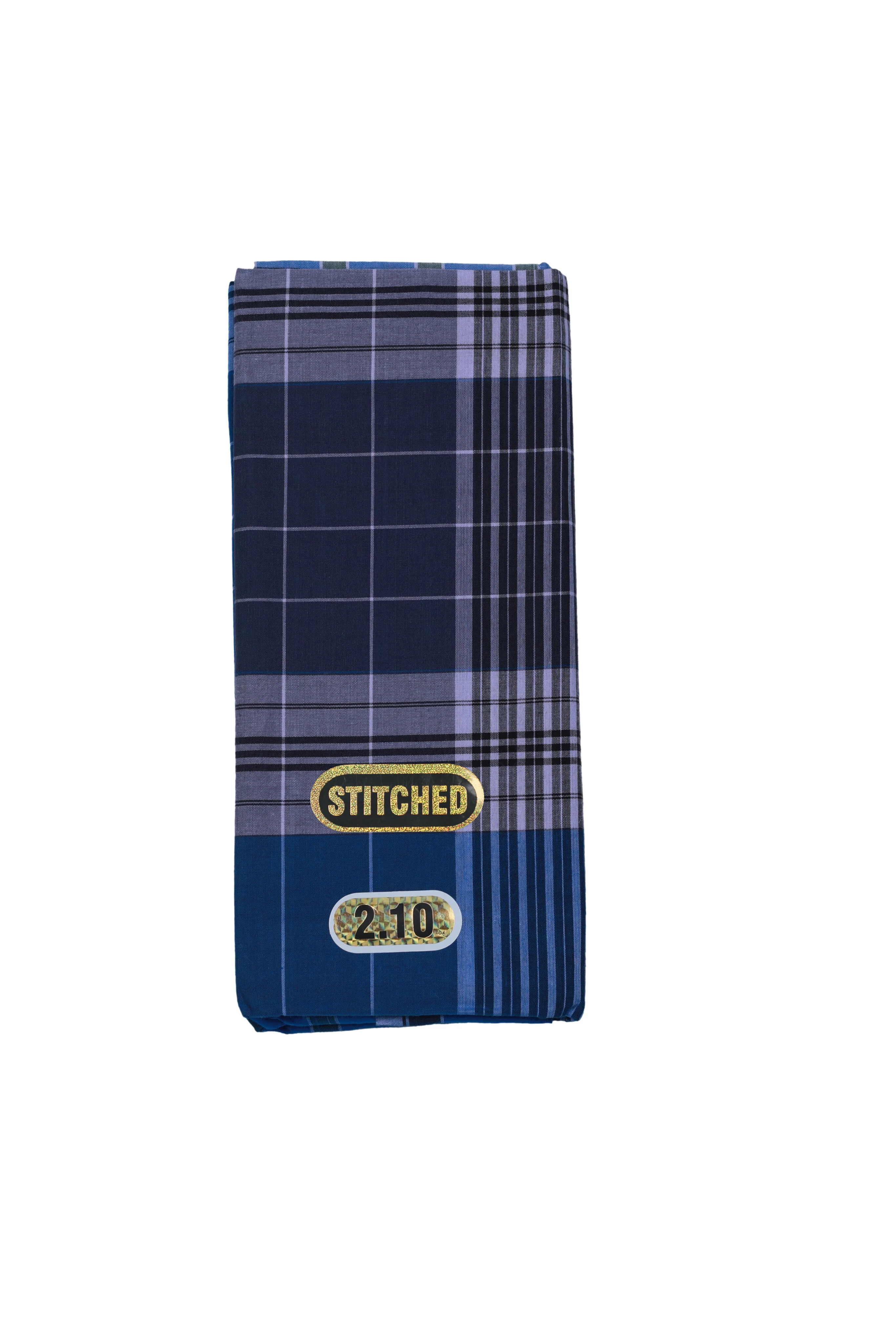 Pure Cotton Stitched Lungies 2.10 mts (Single Lungie) - Image 5