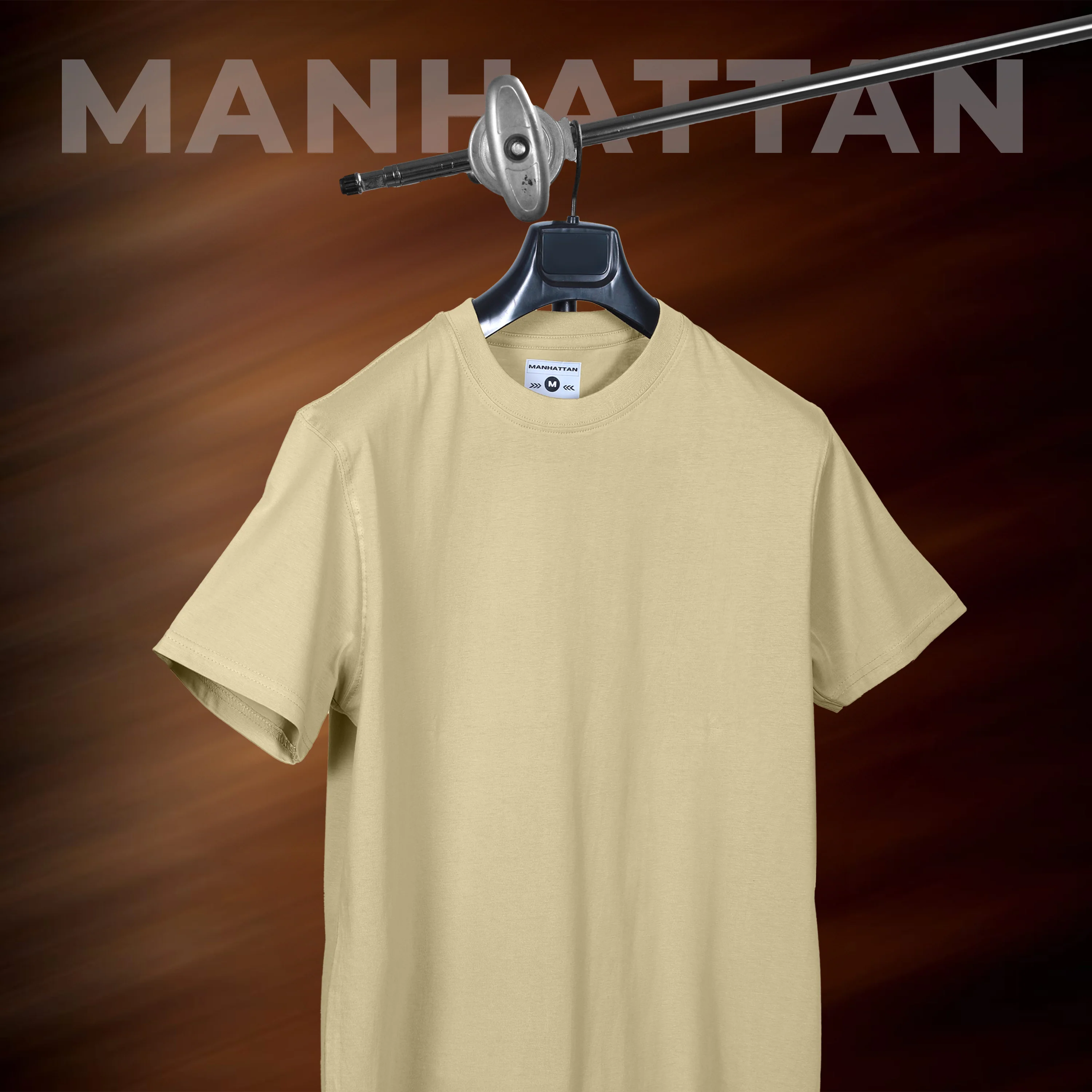 Basic Regular Fit T Shirts Unisex Beach - Image 5