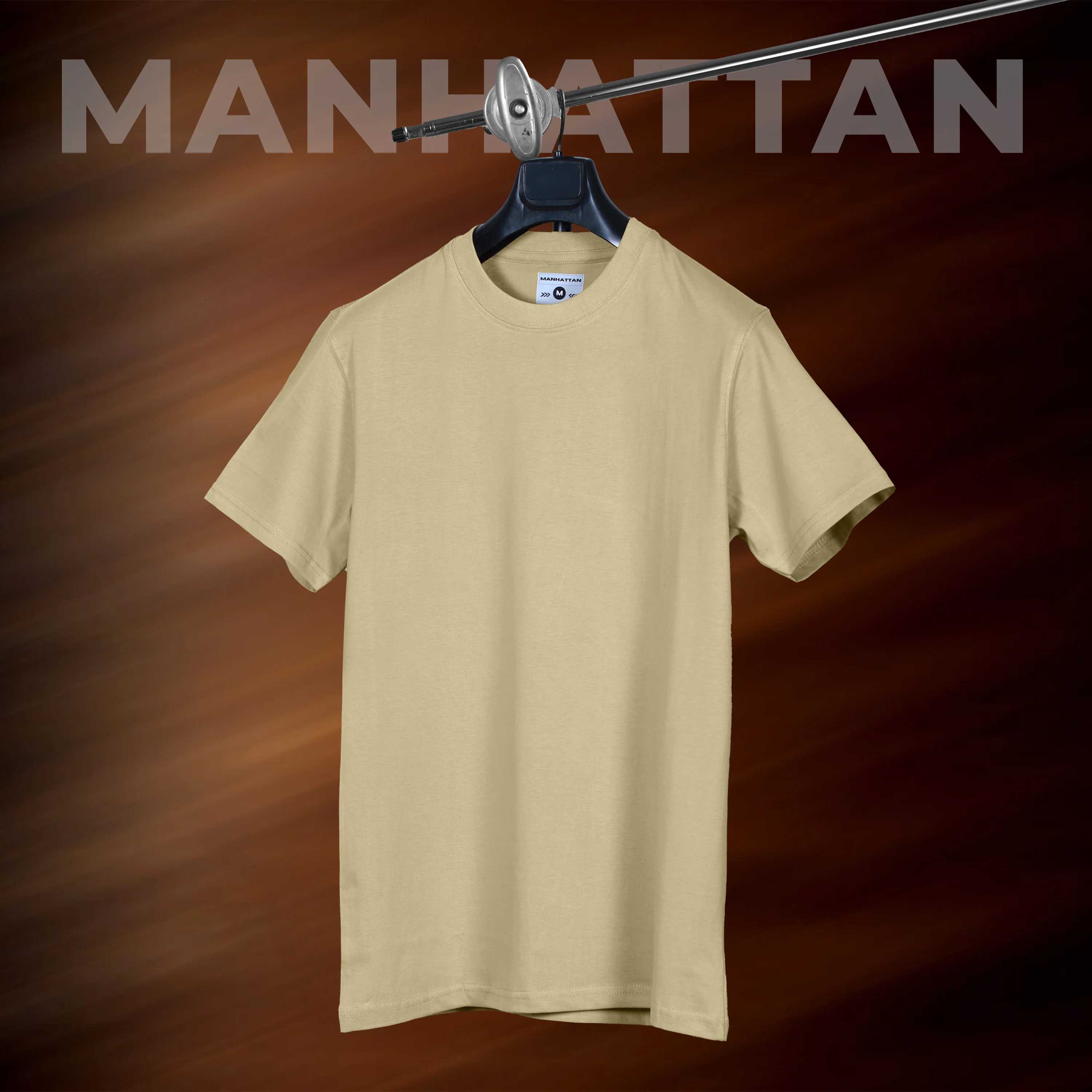 Basic Regular Fit T Shirts Unisex Beach - Image 6