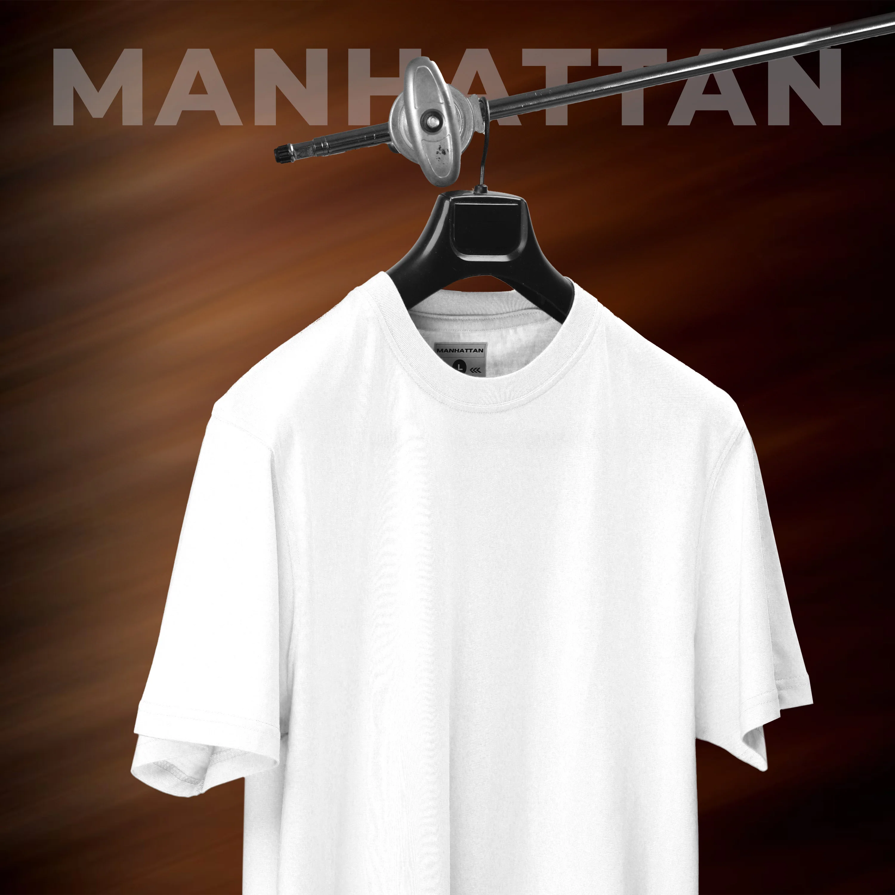 Basic Regular Fit T Shirts Unisex White - Image 6