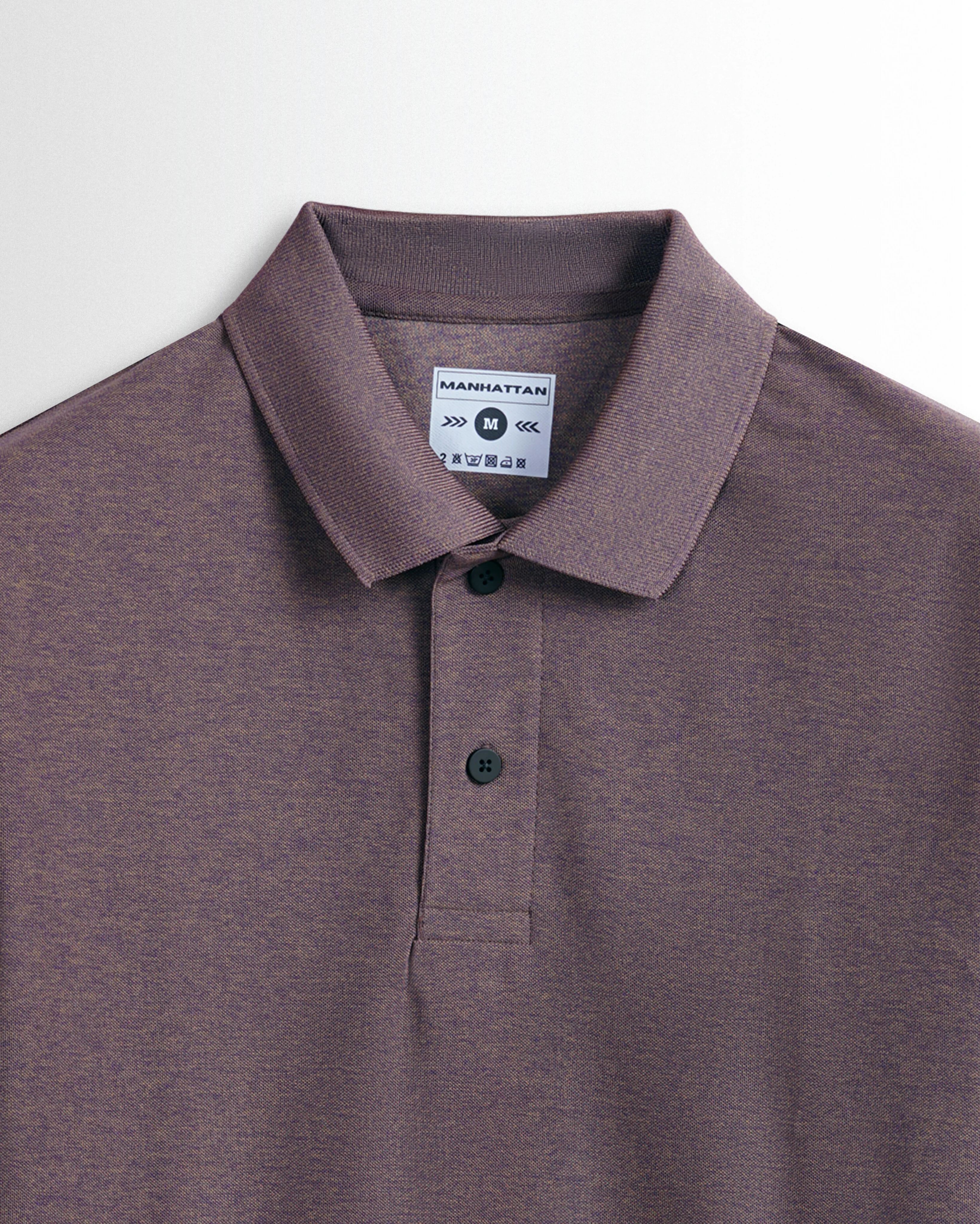 Sports Dry Fit Copper Melange Polo T Shirts (Micro Polyester) - Image 4