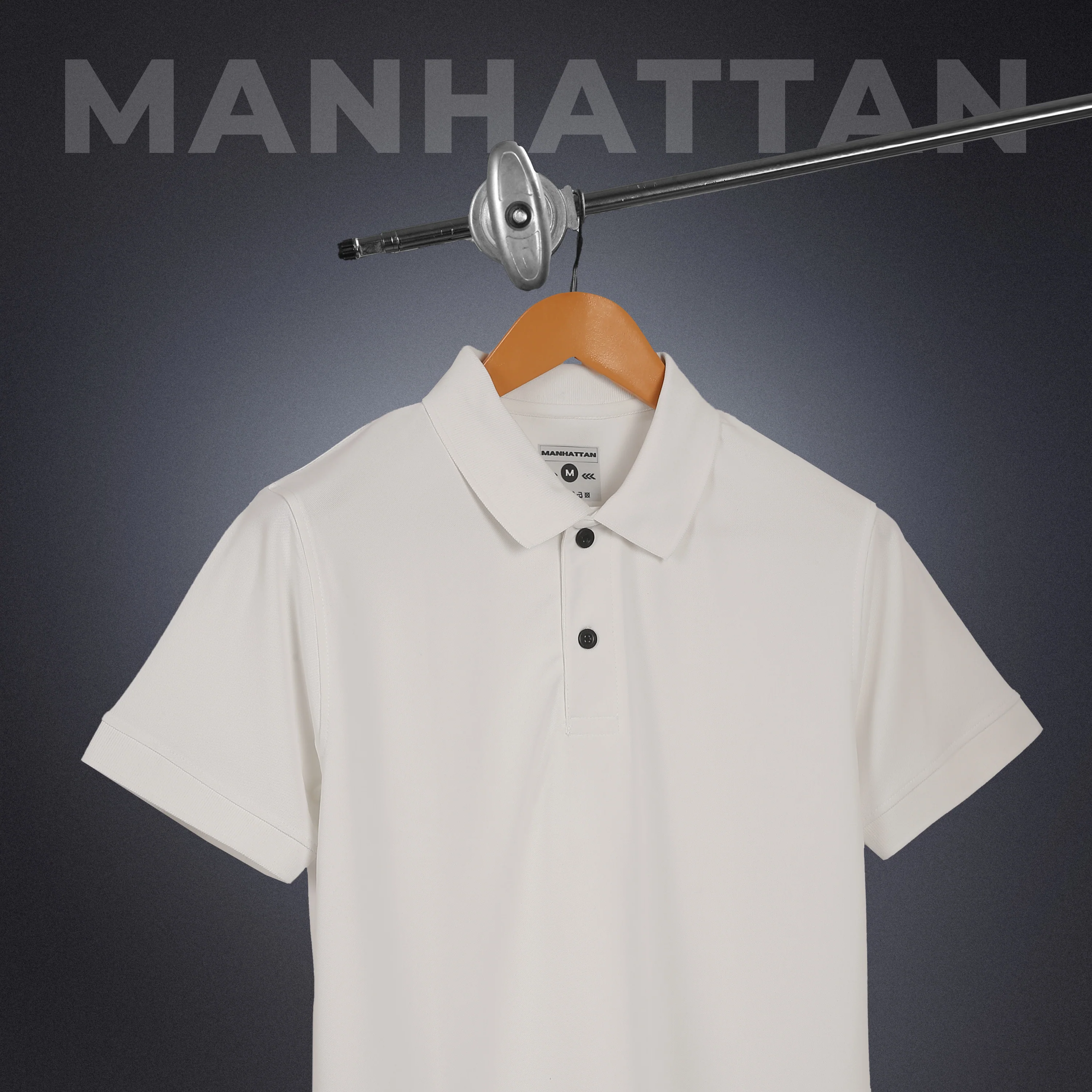 Sports Dry Fit Cricket Ivory Polo T Shirts (Micro Polyester) - Image 3