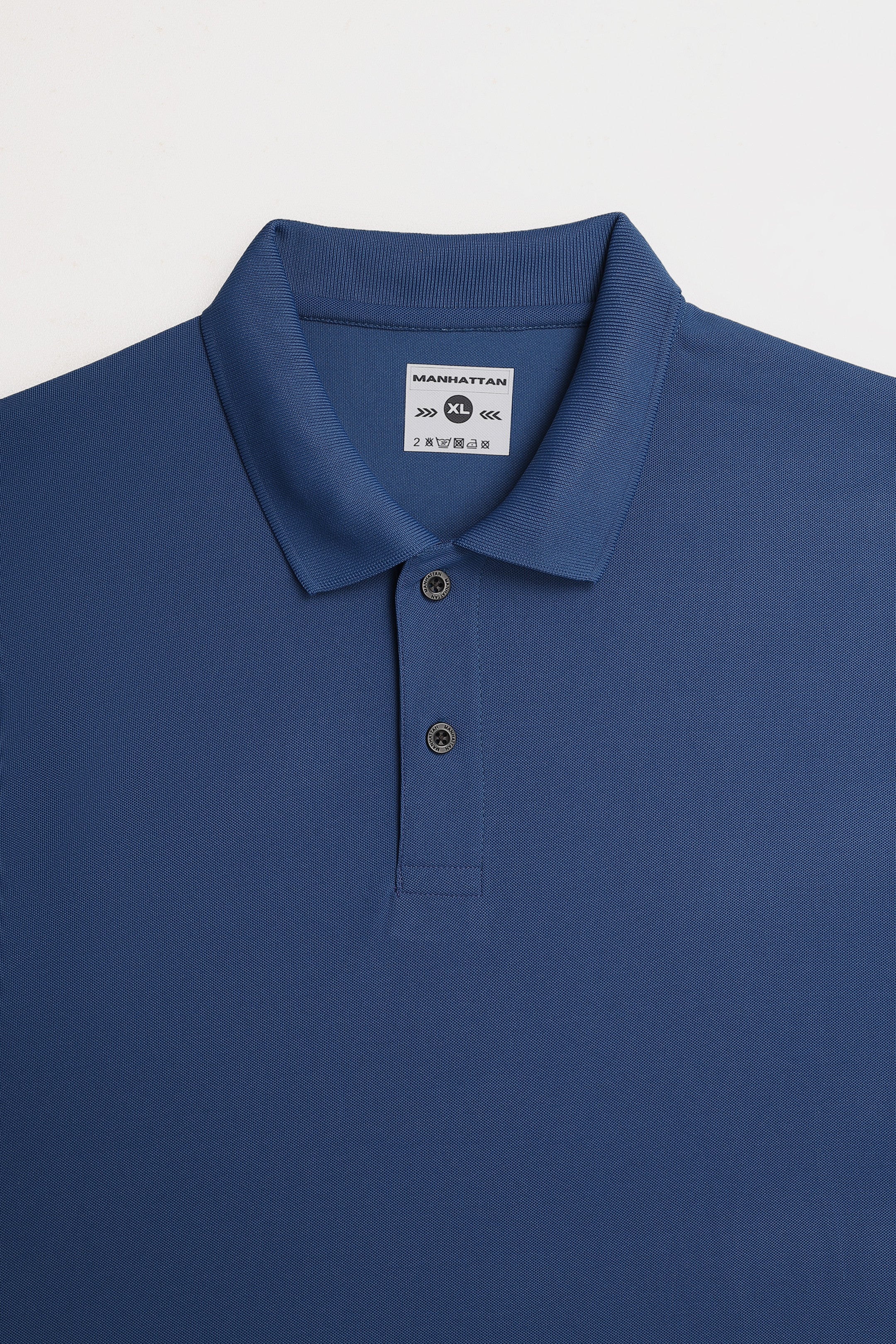 Sports Dry Fit Dark Blue Polo T Shirts (Micro Polyester) - Image 4