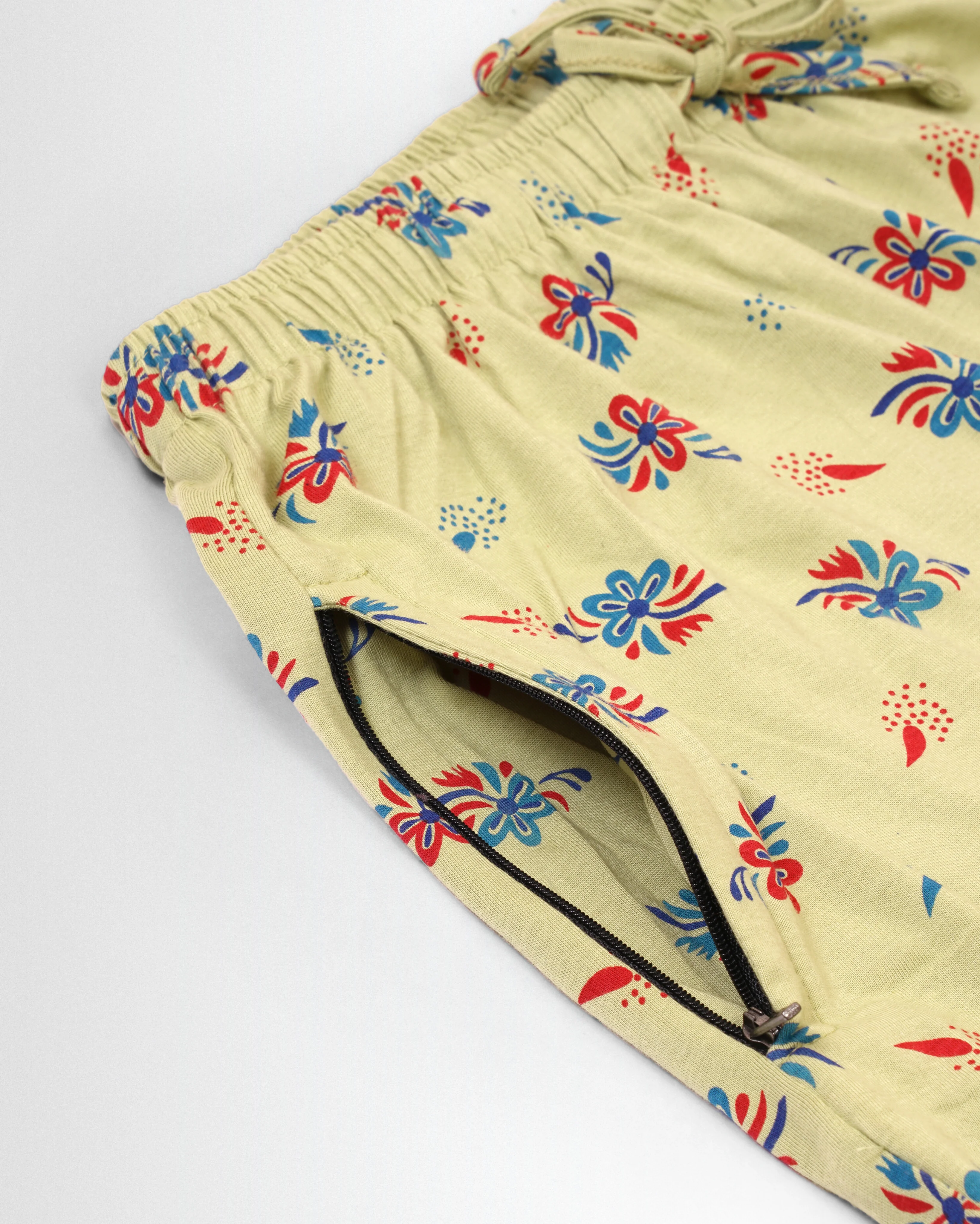 Women's Co ord set Beach Blue Flower - Image 5