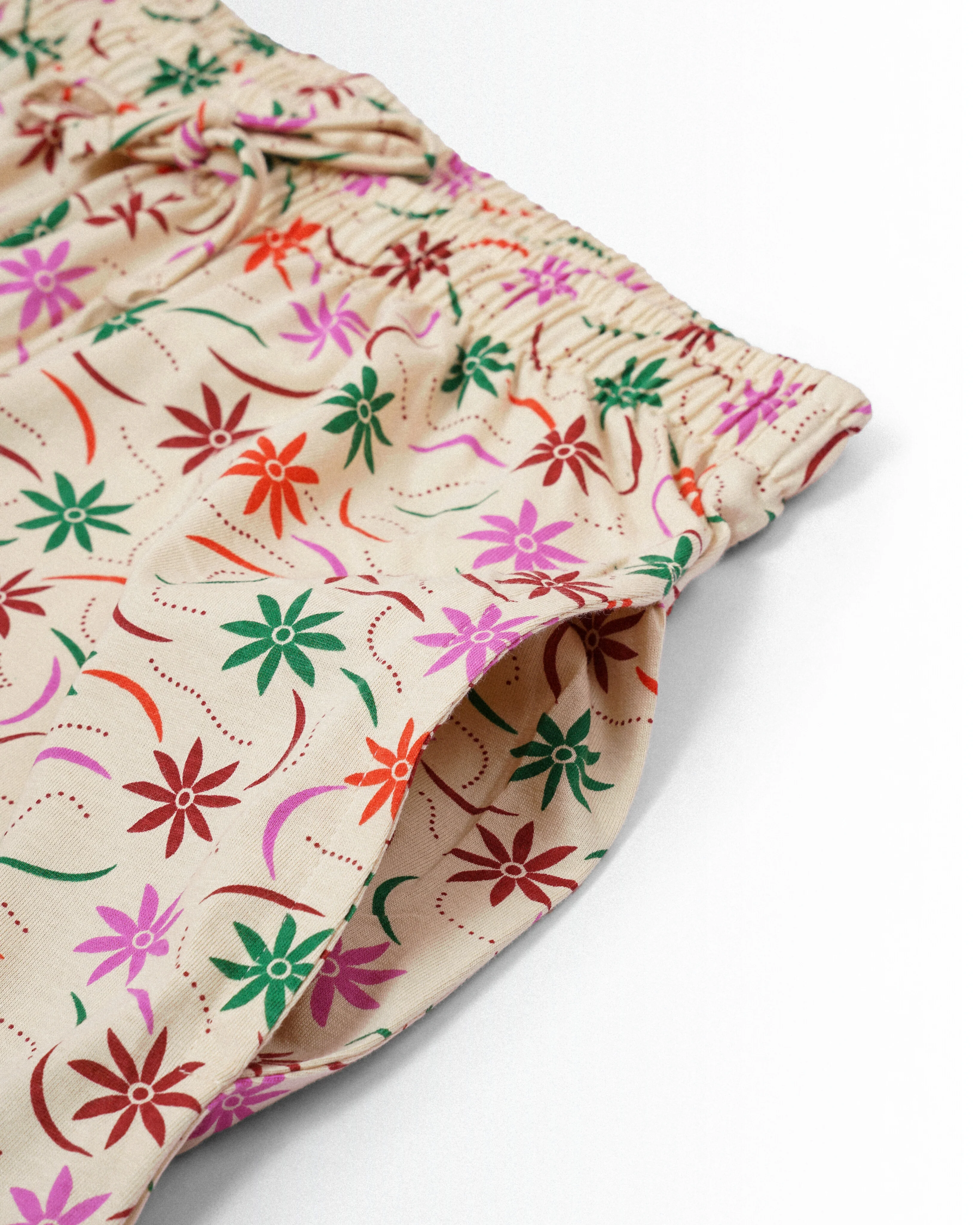 Women's Co Ord set Beach Pink Flowers - Image 5