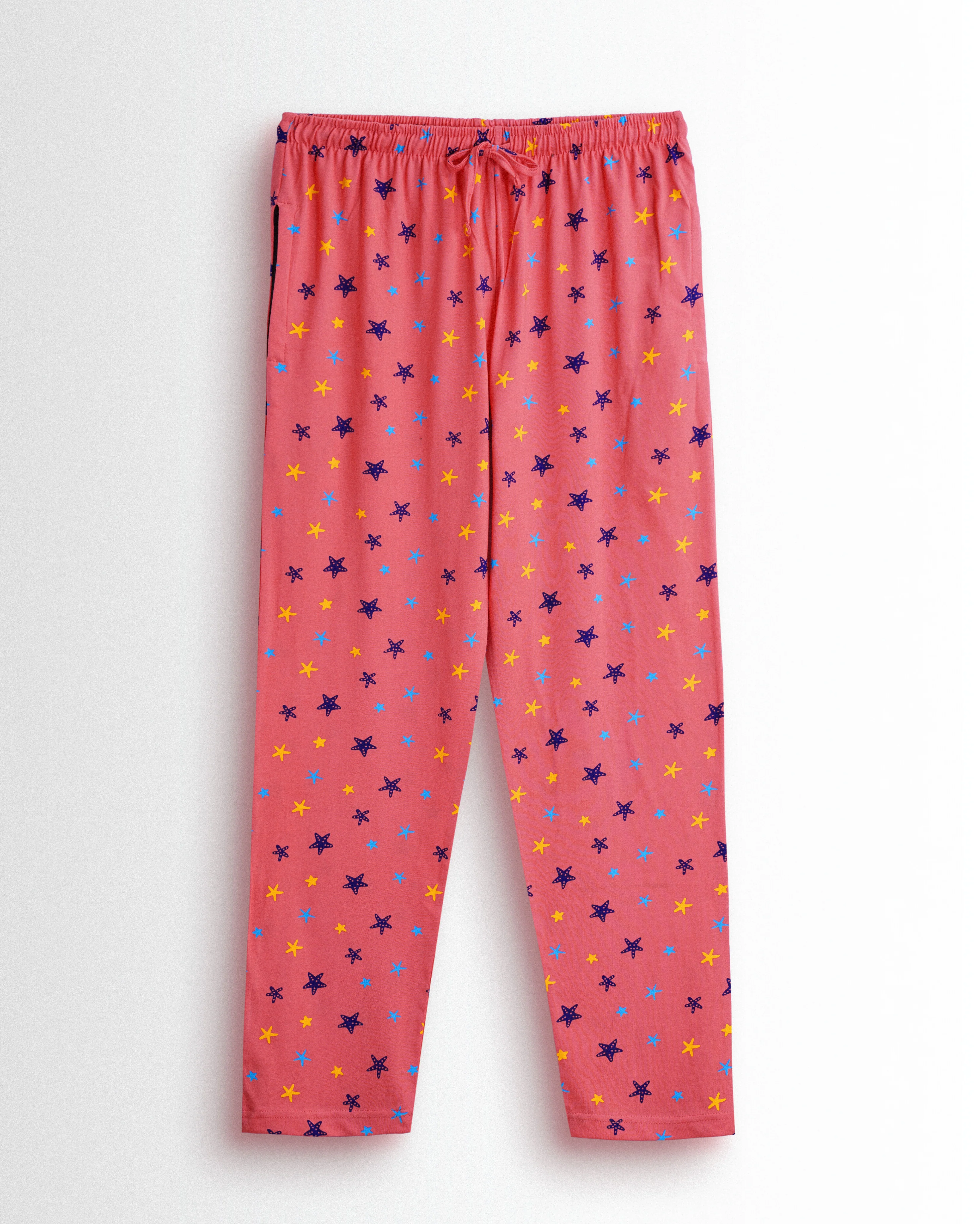 Women's Co ord set Coral (Stars) - Image 3