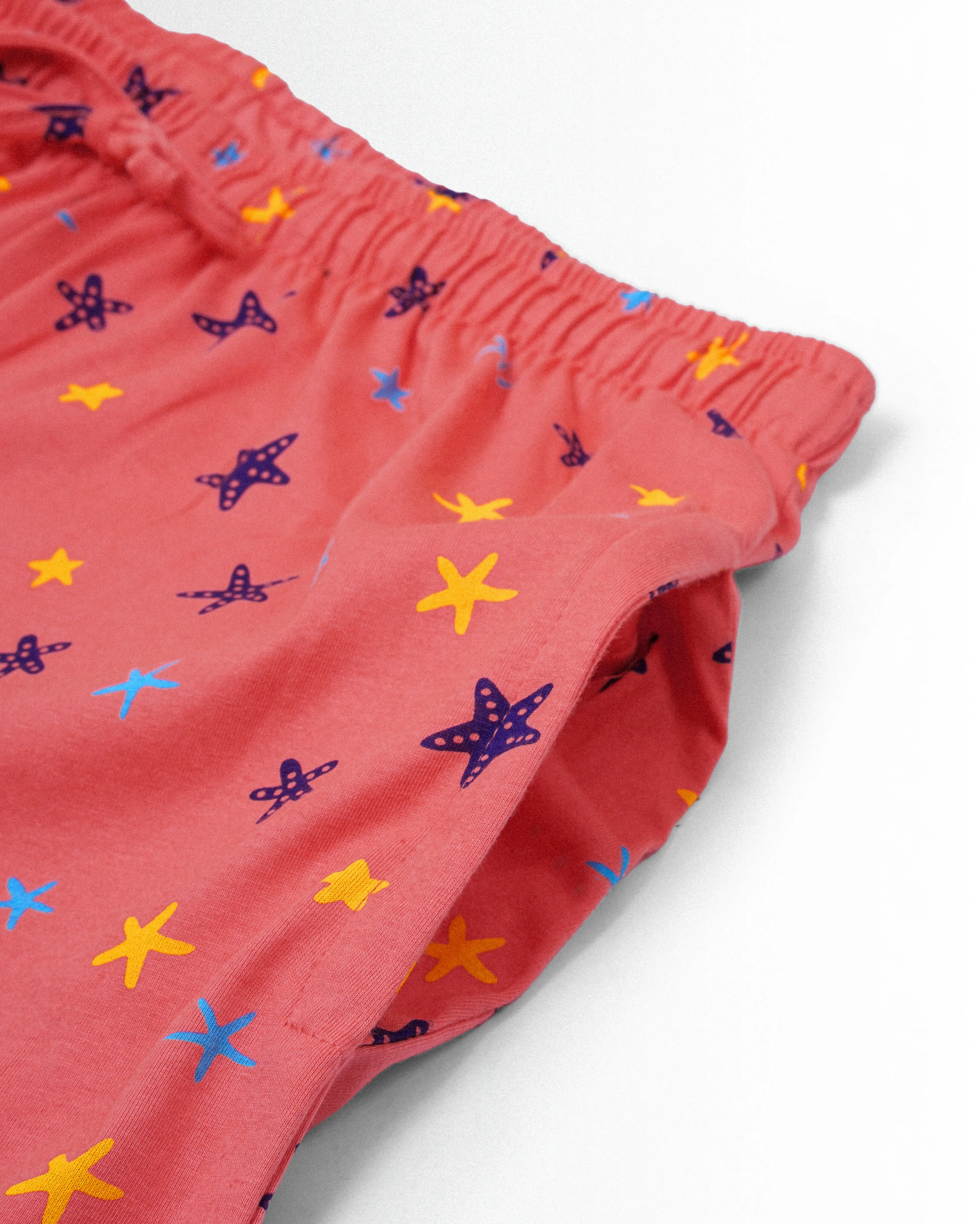 Women's Co ord set Coral (Stars) - Image 5