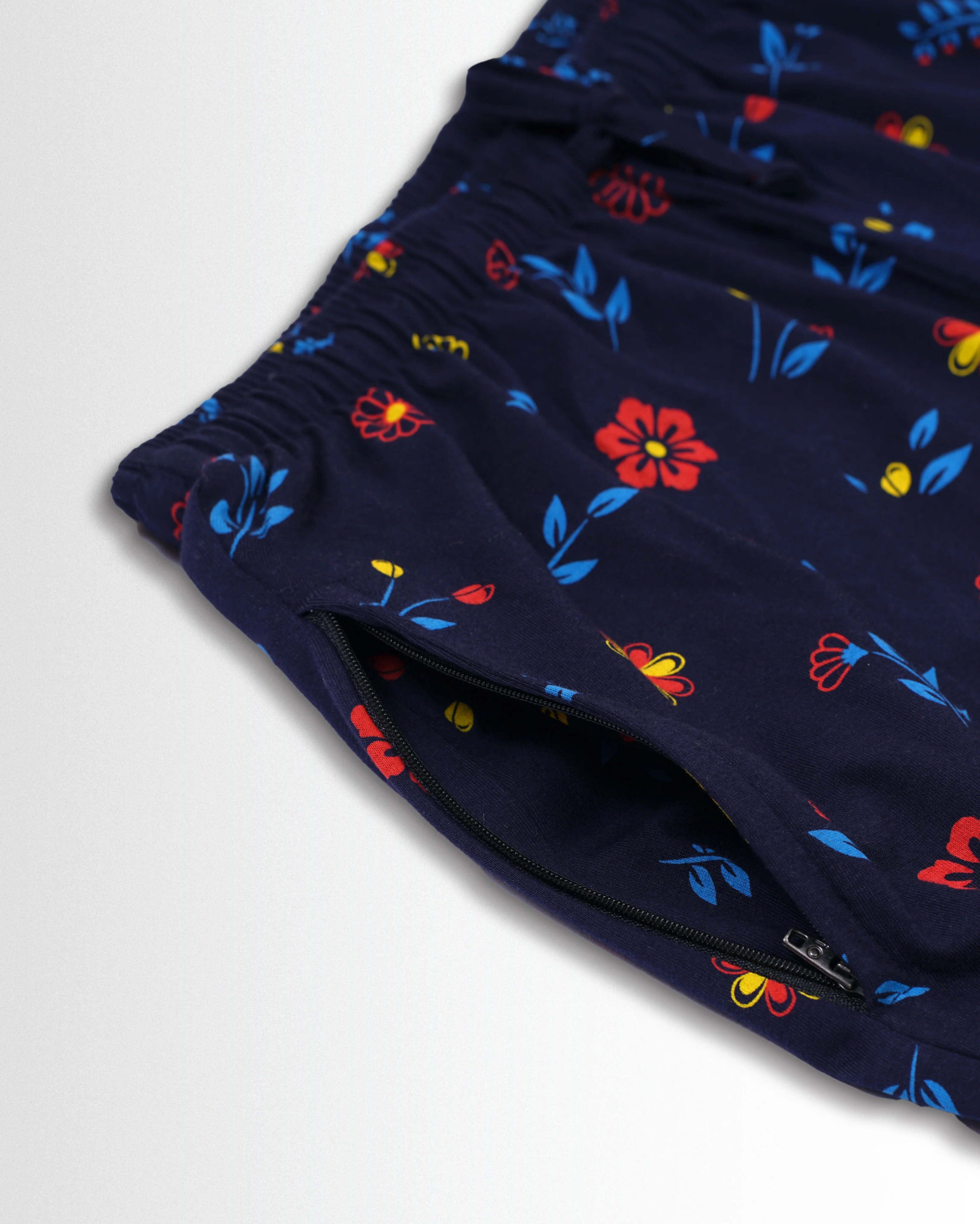 Women's Co ord set Navy (Flower) - Image 4