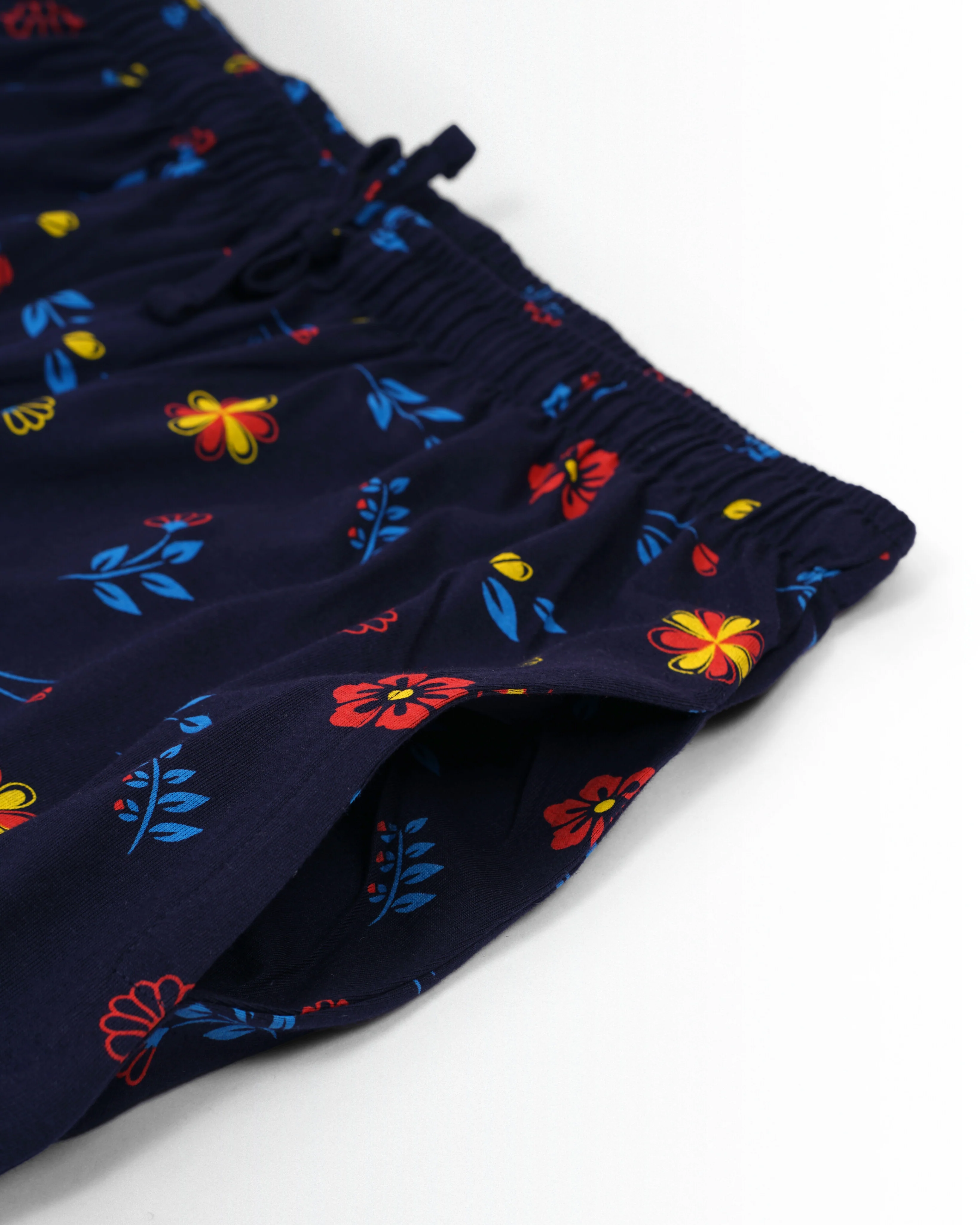 Women's Co ord set Navy (Flower) - Image 5