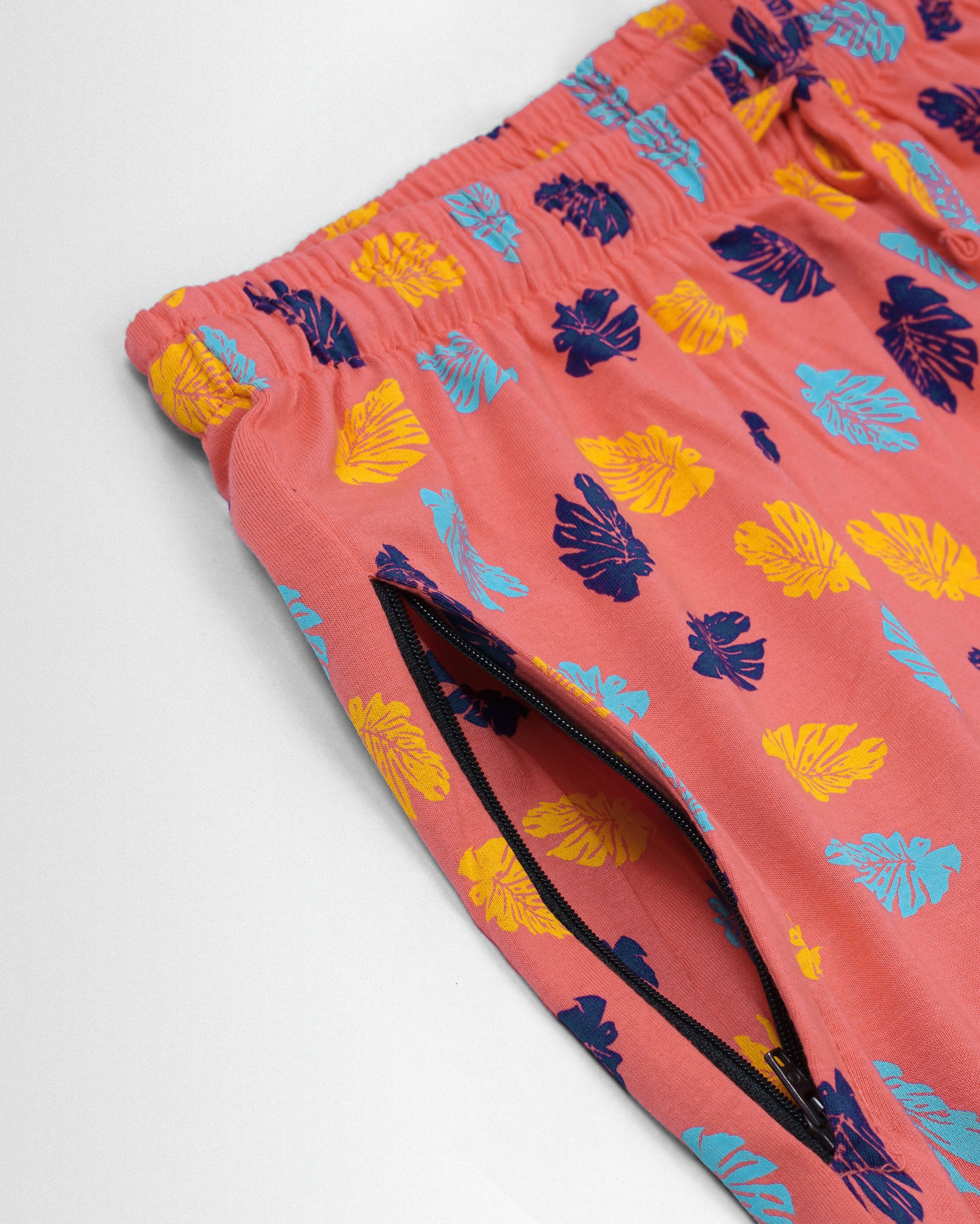 Women's Co ord set Orange (flowers) - Image 4